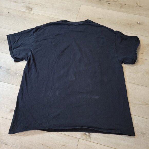 HOOTERS Racing T-Shirt Adult Size XL Black Orange Short Sleeve - Picture 6 of 6